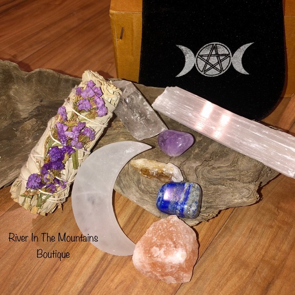 🌜Triple Moon Journal 🌝 Incense Stones And More🌛 - Picture 7 of 16